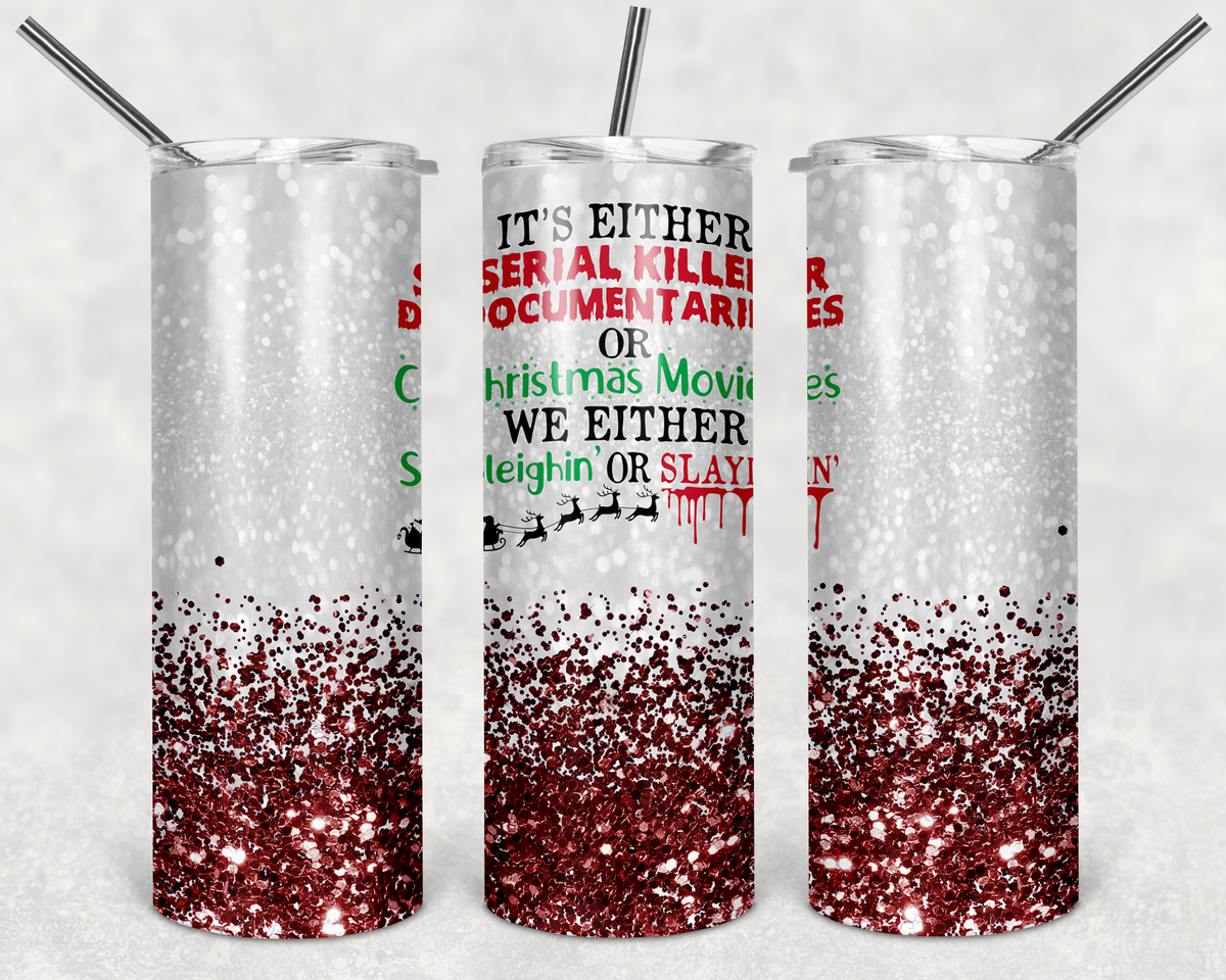 Dreaming of a Wine Christmas - 20 & 30 oz Tumbler - Jefferson St. Designs