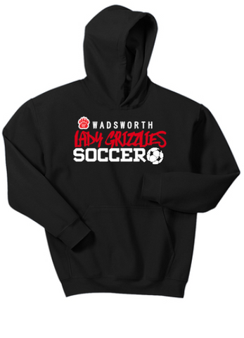 Wadsworth Lady Grizzlies Soccer Youth Hoodie