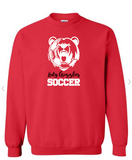 Wadsworth Lady Grizzlies Soccer Adult Bear Unisex Crew Sweatshirt