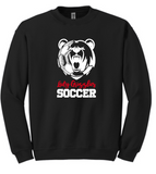 Wadsworth Lady Grizzlies Soccer Youth Bear Crew Sweatshirt