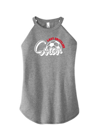 Wadsworth Lady Grizzlies Soccer Ball Adult Rocker Tank