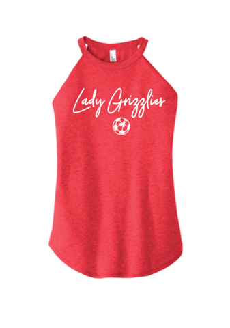 Wadsworth Lady Grizzlies Soccer Adult Rocker Tank