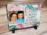 Custom Photo Slate, Photo gift, Mother's Day Gift