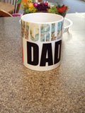 Custom photo World's best dad Coffee Mug Dad Father's Day Gift
