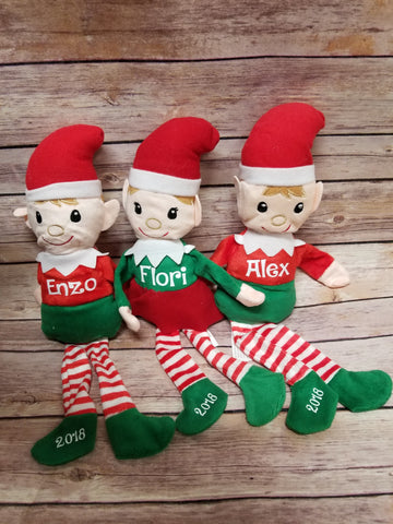 Personalized Christmas Elves