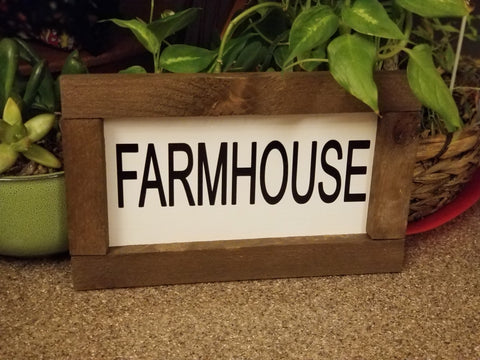 Farmhouse sign Christmas