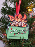 Christmas 2020 Dumpster Ornament
