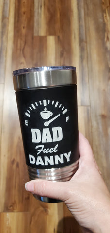 Personalized Christmas 20 oz Stainless Steel Tumbler