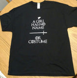 Halloween Costume, A Girl Has No Name or Costume Shirt, Vneck, or Long Sleeve