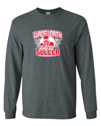 Wadsworth Lady G's Soccer Adult Long Sleeve T-shirt