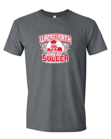 Wadsworth Lady G's Soccer Adult Softstyle T-shirt