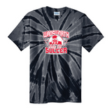 Wadsworth Lady G's Soccer Adult Black Tie Dye T-shirt