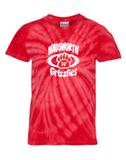 Wadsworth Youth Red Tie Dye Tshirt