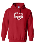 Wadsworth Lincoln Elementary Youth Red Hoodies