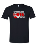 Wadsworth Youth Cheer MOM Adult Black Softstyle T-shirt