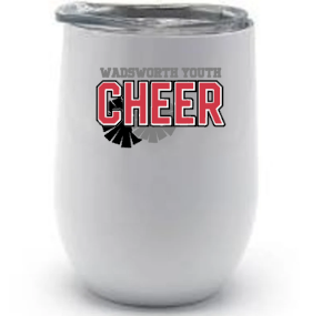 Wadsworth Grizzlies Youth Cheer Wine Tumbler with Lid