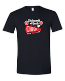 Wadsworth Youth Cheer Adult Black Softstyle Tshirt
