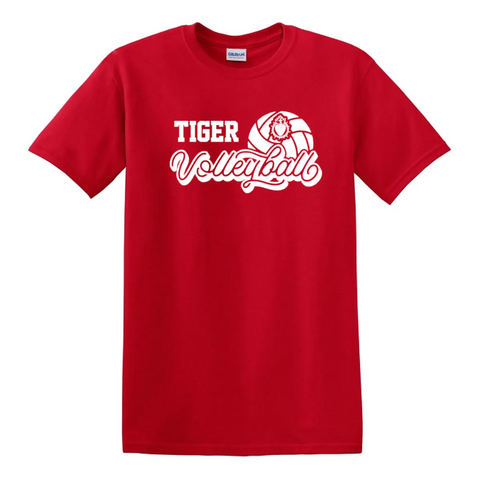 Sacred Heart Spirit Wear Tiger Volleyball Adult Softstyle T-shirt