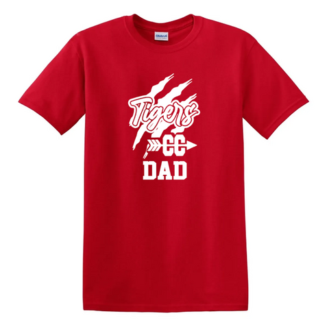 Sacred Heart Spirit Wear Tiger CC DAD Adult Softstyle T-shirt