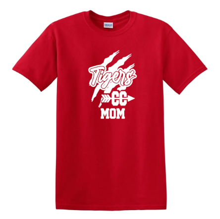 Sacred Heart Spirit Wear Tiger CC MOM Adult Softstyle T-shirt