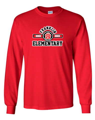 Wadsworth 2022-2023 Franklin Elementary Youth Long Sleeve T-shirt