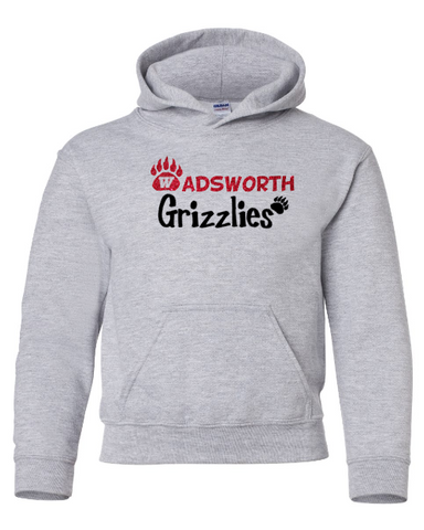 Wadsworth Franklin Glitter Elementary Youth Hoodie
