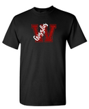 Wadsworth Grizzlies Isham Glitter Youth Heavy Cotton T-shirt