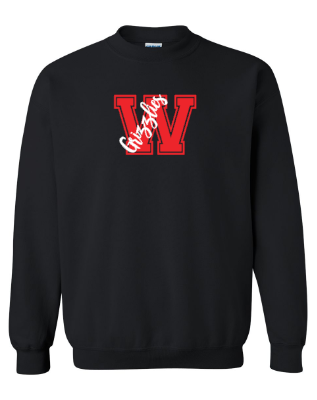 Wadsworth Grizzlies Isham Youth Crew Sweatshirt