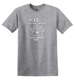 CIS Spirit Wear Student Design Gray Adult Softstyle T-shirt
