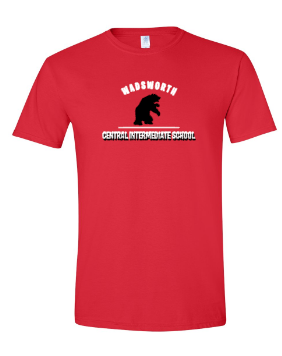 CIS Spirit Wear Bear Adult Softstyle T-shirt