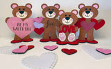 Valentine's Day Bear Paint Kit