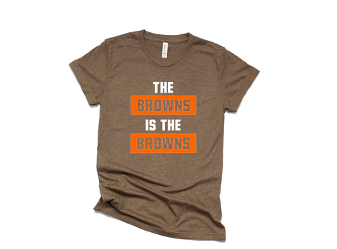 The Browns is the Browns Cleveland Football Shirt