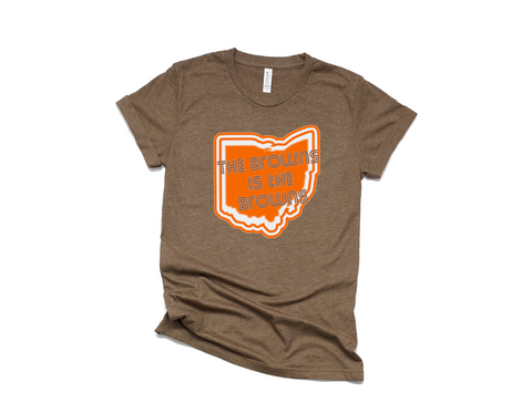 The Browns is the Browns Cleveland Football Retro Shirt
