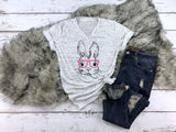 Easter Bunny with Pink Glasses Shirt