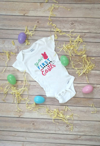 Personalized First Easter Onesie or Shirt