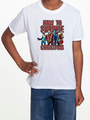 Fortnite Survive Christmas Shirt