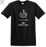 Halloween Costume, A Girl Has No Name or Costume Shirt, Vneck, or Long Sleeve