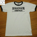 Stranger Things Shirt Ringer