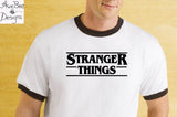 Stranger Things Shirt Ringer