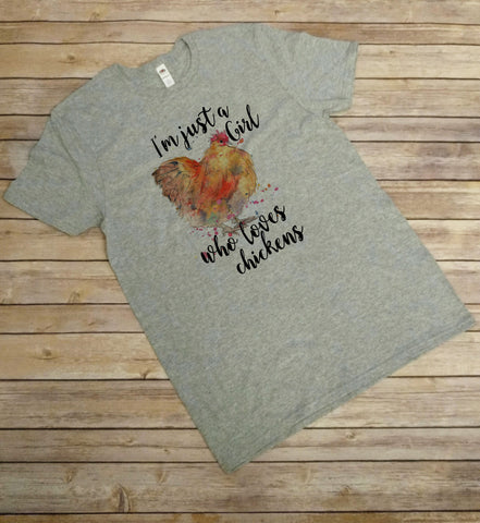 Chicken T-Shirt, Women's T-shirt, Farm Shirts