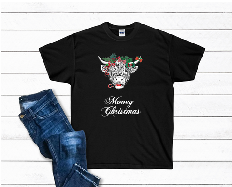 Mooey Christmas T-Shirt or Hoodie