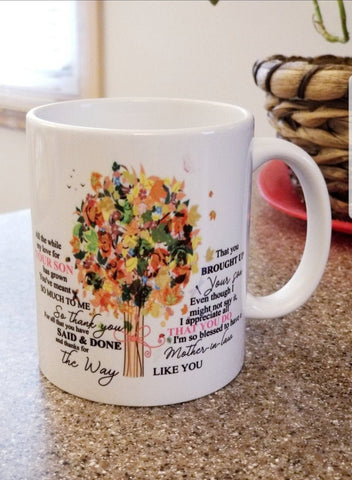 To My Mother In Law Mug Cup