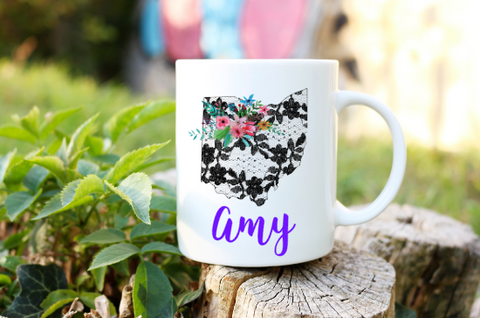 Personalized Ohio Coffee Mug Cup