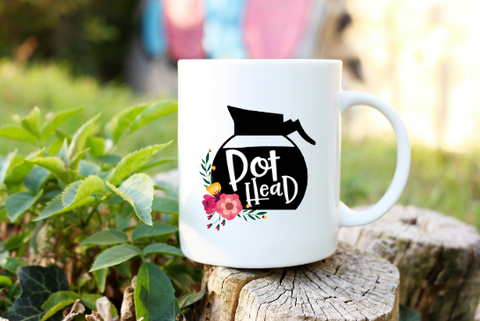 Pot head Coffee Mug Cup