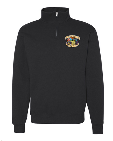 River Styx Valley Farm Cadet Collar Quarter-Zip Sweatshirt