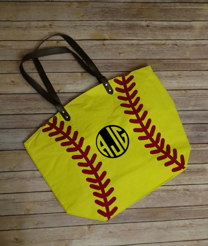 Personalized Softball Sports Bag
