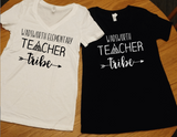 Custom Teacher Tribe Shirt, Teacher Shirt, Back to School Spirit Tee, School Pride, Teacher gift
