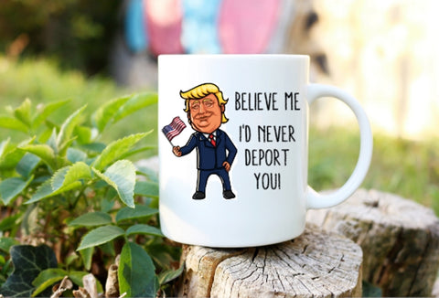 Valentine's Day Trump Deport Coffee Mug