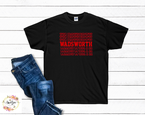 Wadsworth Throwback T-Shirt or Hoodie