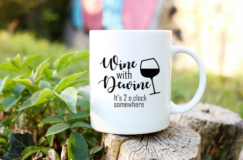 Wine with Dewine Governor Dewine Coffee Mug Cup